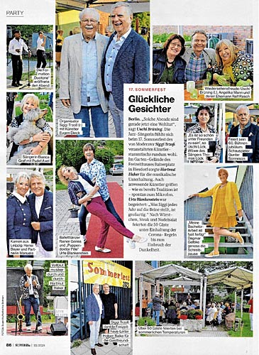Siggi Trzoß im Berliner Kurier Moderator