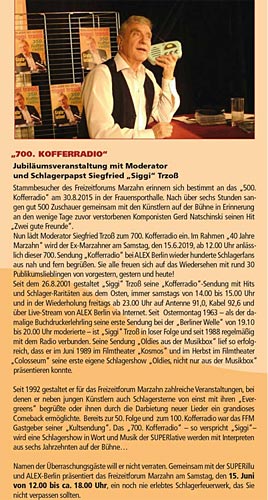 Siggi Trzoß in der SUPERillu