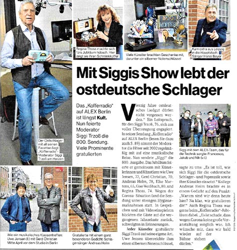 Siggi Trzoß in der SUPERillu