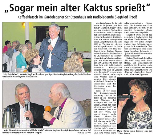 Sogar mein alter Kaktus sprießt 