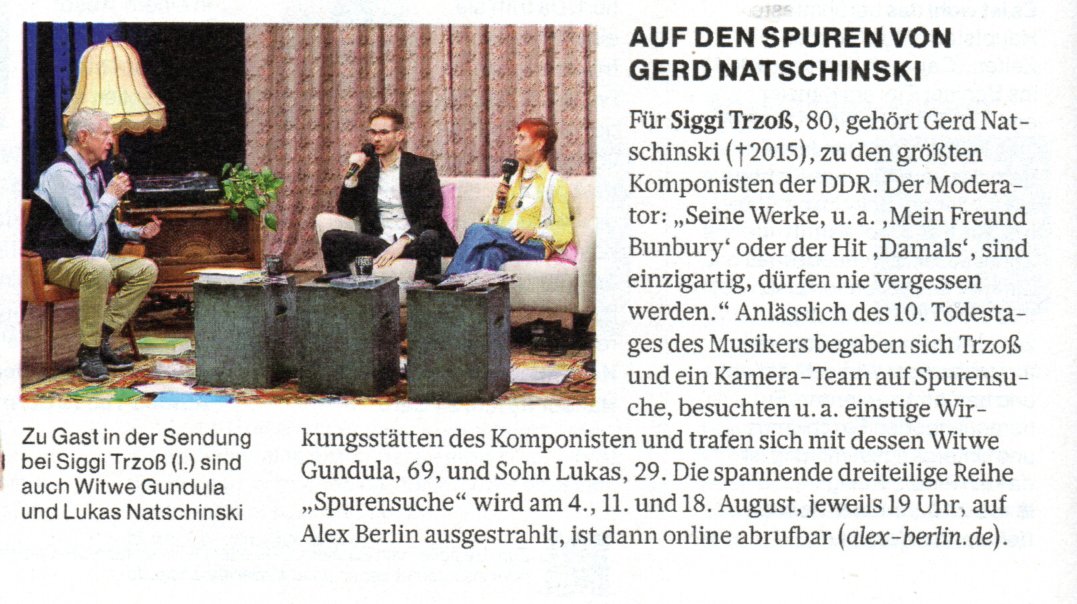 Siggi Trzo&szlig; - Natschinski